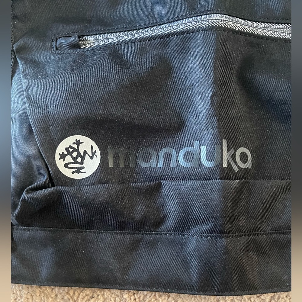 Manduka Black Yoga Mat Carrier Sling Bag
